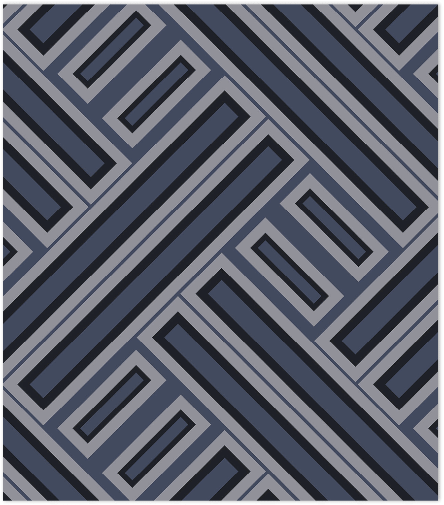 Navy, black, and silver rectangle wallpaper