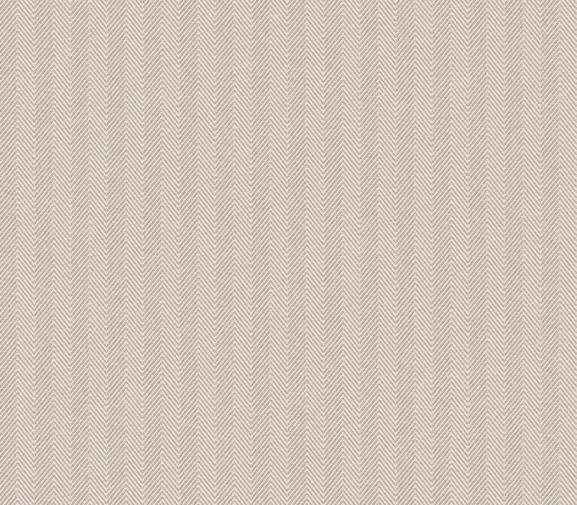 taupe Herringbone wallpaper